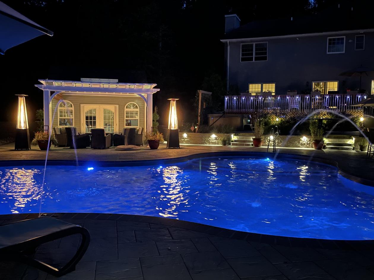 Dan's Pool House A Backyard Oasis Lancaster Barns